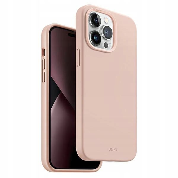 

Uniq Lino Case Etui do iPhone 14 Pro Silikon Zamsz