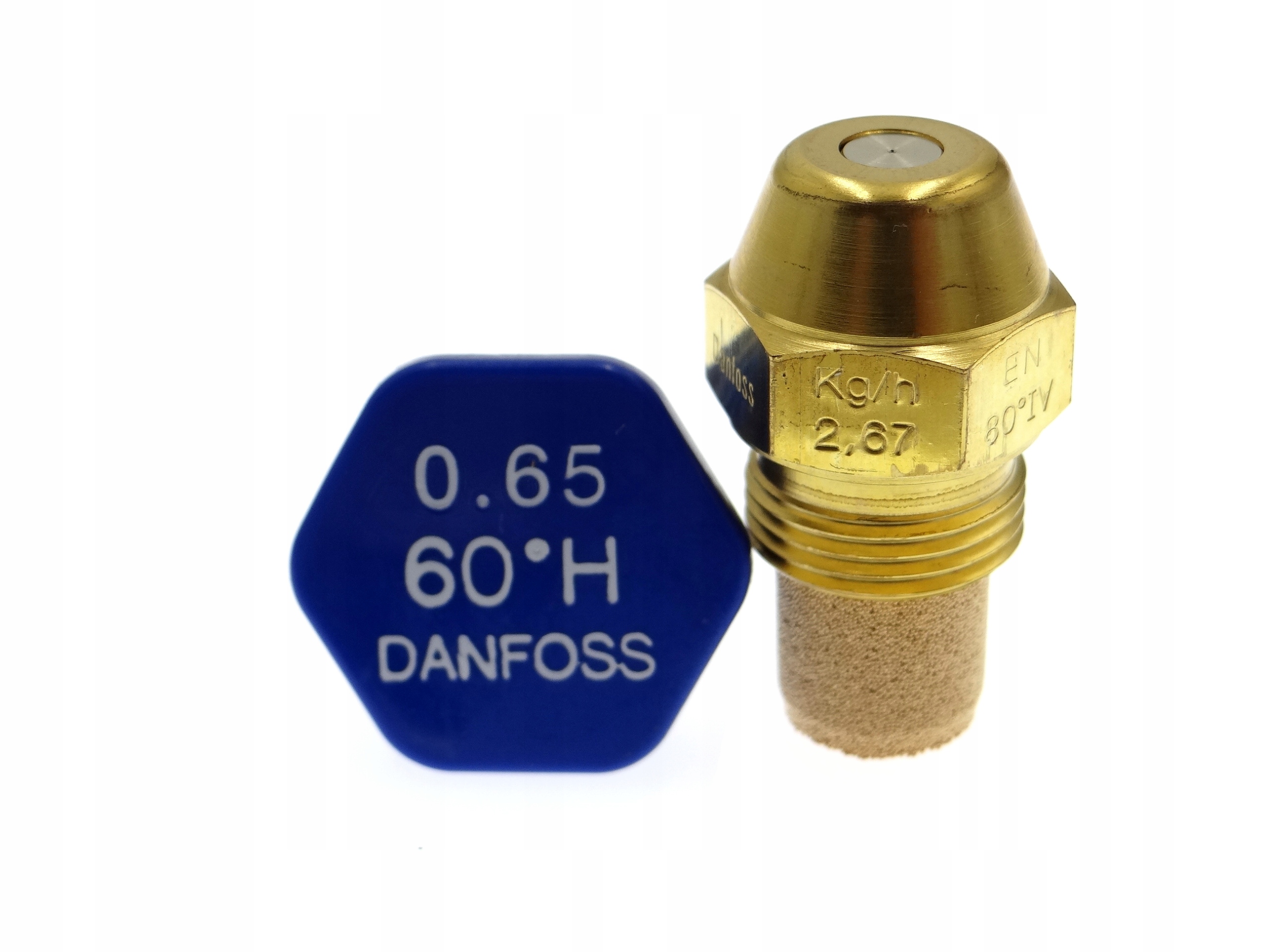 Tryska Danfoss pro olejové hořáky 0,65 USgal/h 60°H 2,67 Kg/h