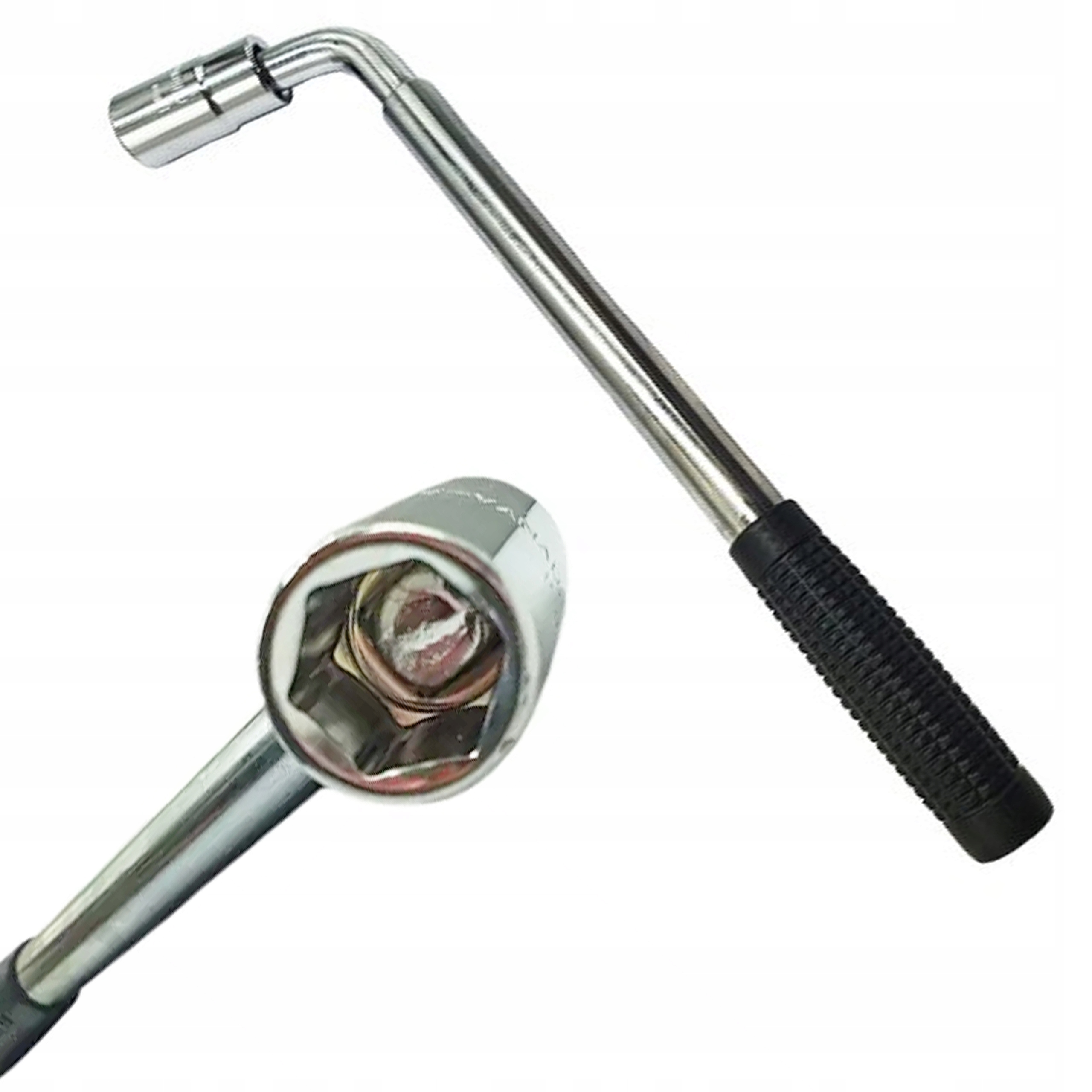 

Klucz do kół wzmocniony Teleskopowy 17, 19mm Cr-V