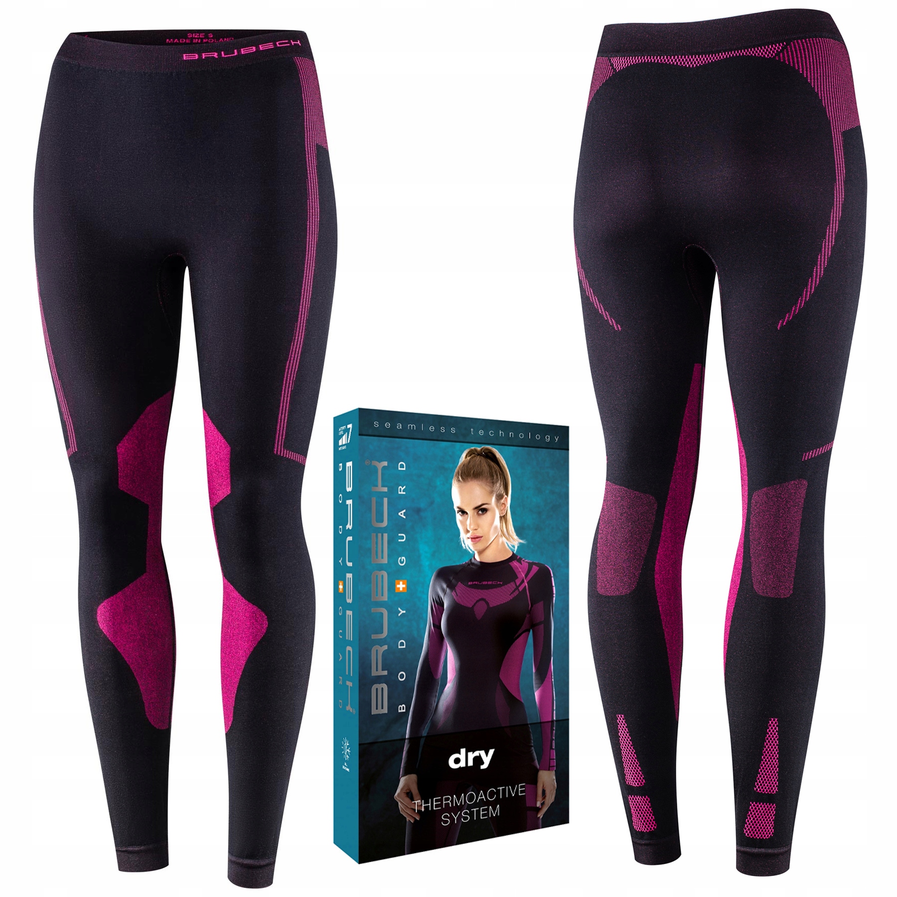 Dámské termoaktivní legíny Brubeck Dry Termoaktivní kalhoty S