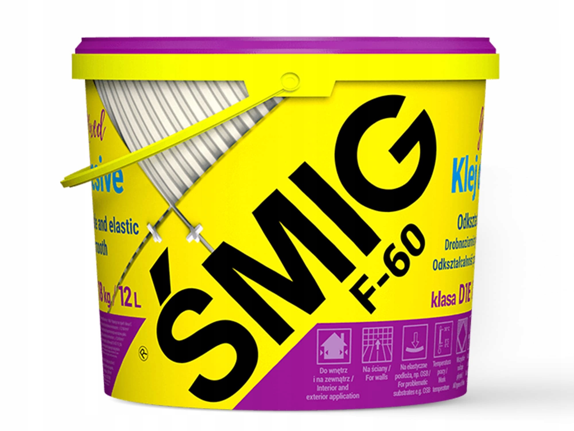 ŚMIG F-60 GOTOWY KLEJ DO PŁYTEK MROZOODPORNY 5KG EAN (GTIN) 5900508022052