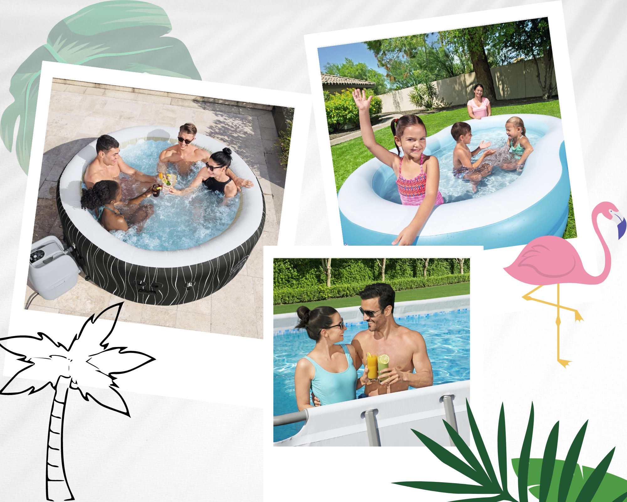 BASEN STELAŻOWY BESTWAY OGRODOWY 366x76cm 56416 Długość 366 cm