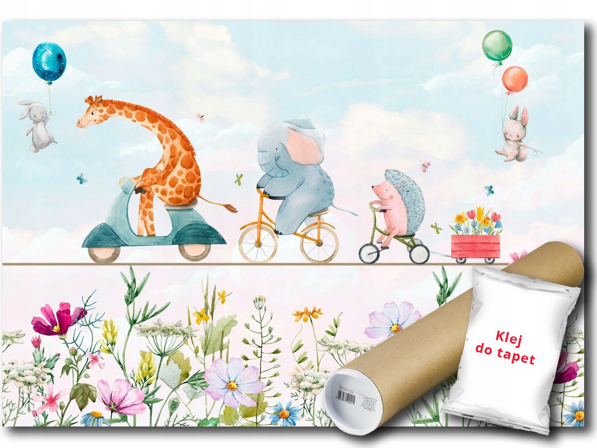 Fototapeta Flizelina Zvířátka Výlet 312x219