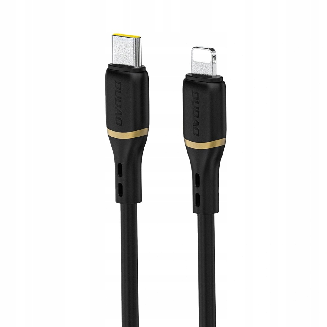 Kabel Dudao L25X Usb-c Lightning 1m 30W w miękkim silikonowym oplocie c