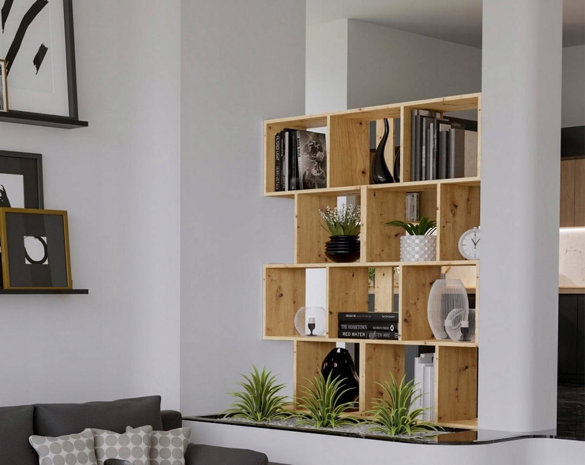 REGAŁ OTWARTY STOJĄCY PÓŁKA FRIST 4P DĄB ARTISAN Rodzaj stojące