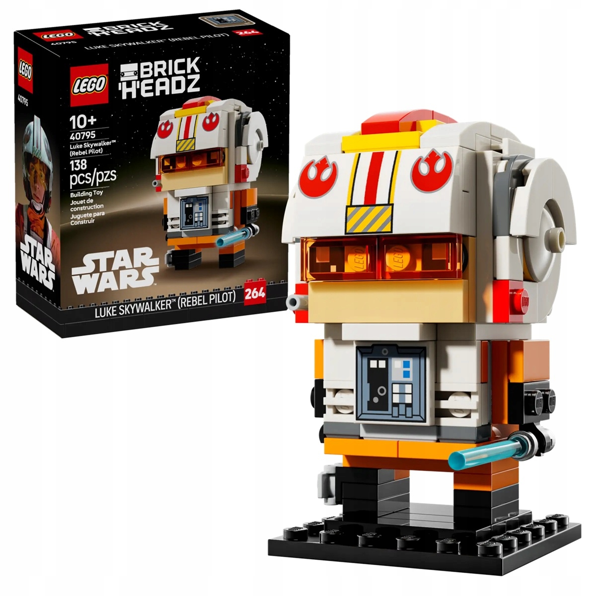 Lego BrickHeadz Star Wars 40795 Luke Skywalker pilot povstání