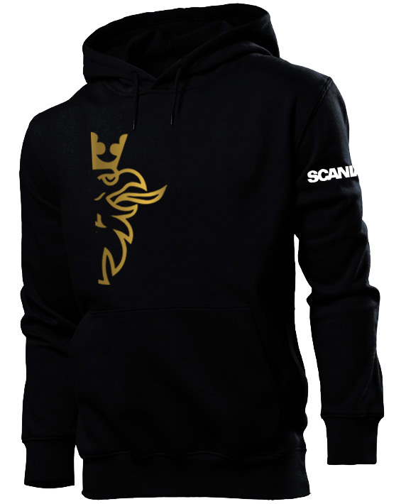 

Bluza Męska Scania Czarna Gruba Tir XL