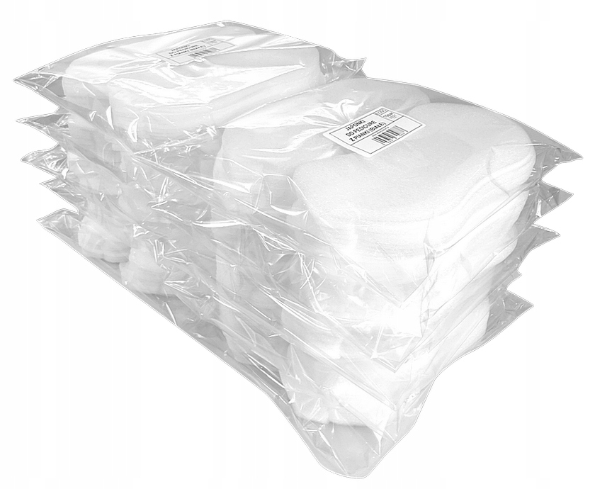 

Japonki Do Pedicure Klapki Kapcie 100 Par Białe