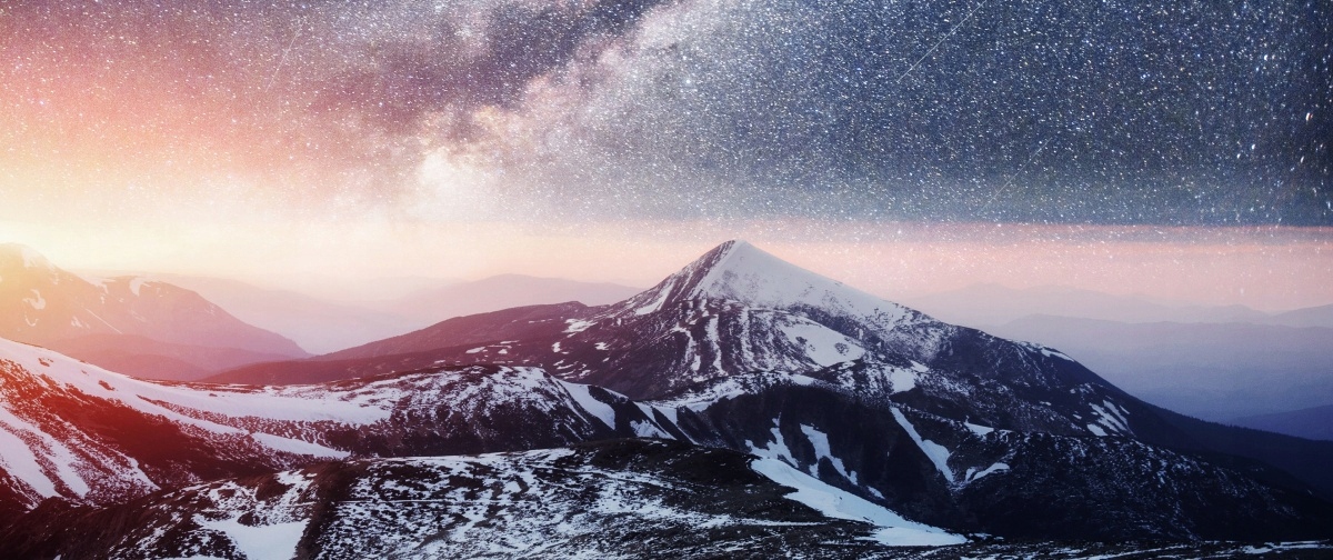 

Fototapeta Flizelinowa Gwieździste niebo 250x104