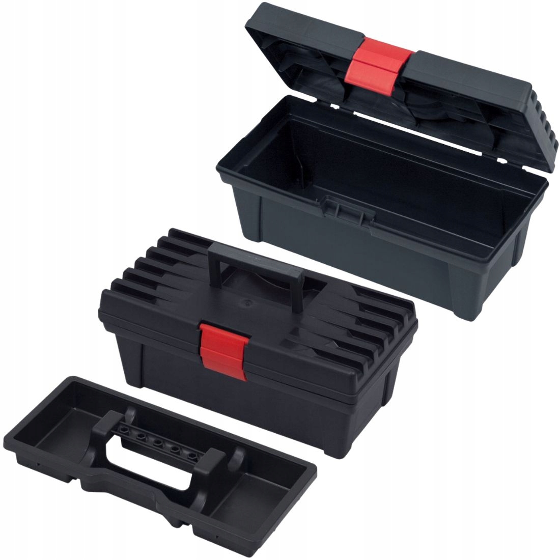 SKRZYNKA NARZĘDZIOWA SKRZYNIA 12 STUFF BASIC 312 x 167 x 130 MM PP PATROL