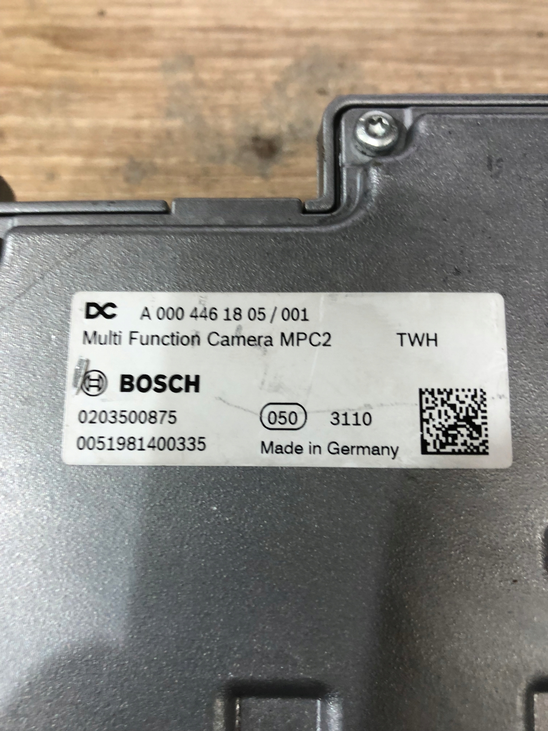 CAMERA MPC2 MERCEDES ACTROS 0004461805 Typ samochodu Samochody dostawcze Samochody ciężarowe