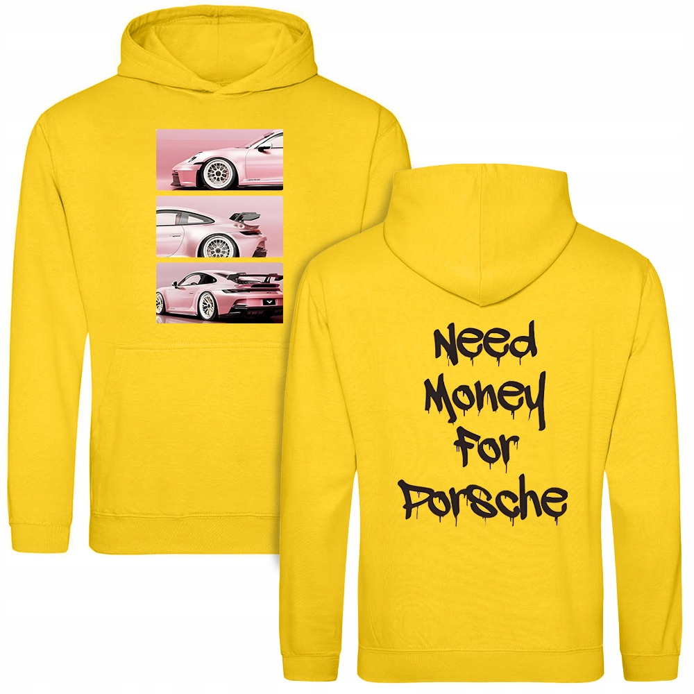 Mikina Žlutá Jako Dárek Jaro Automobilový průmysl Need Money For Porsche M