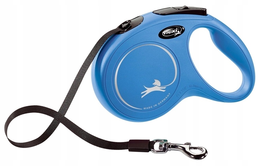 

Flexi New Classic S taśma 5m Niebieska do 15kg