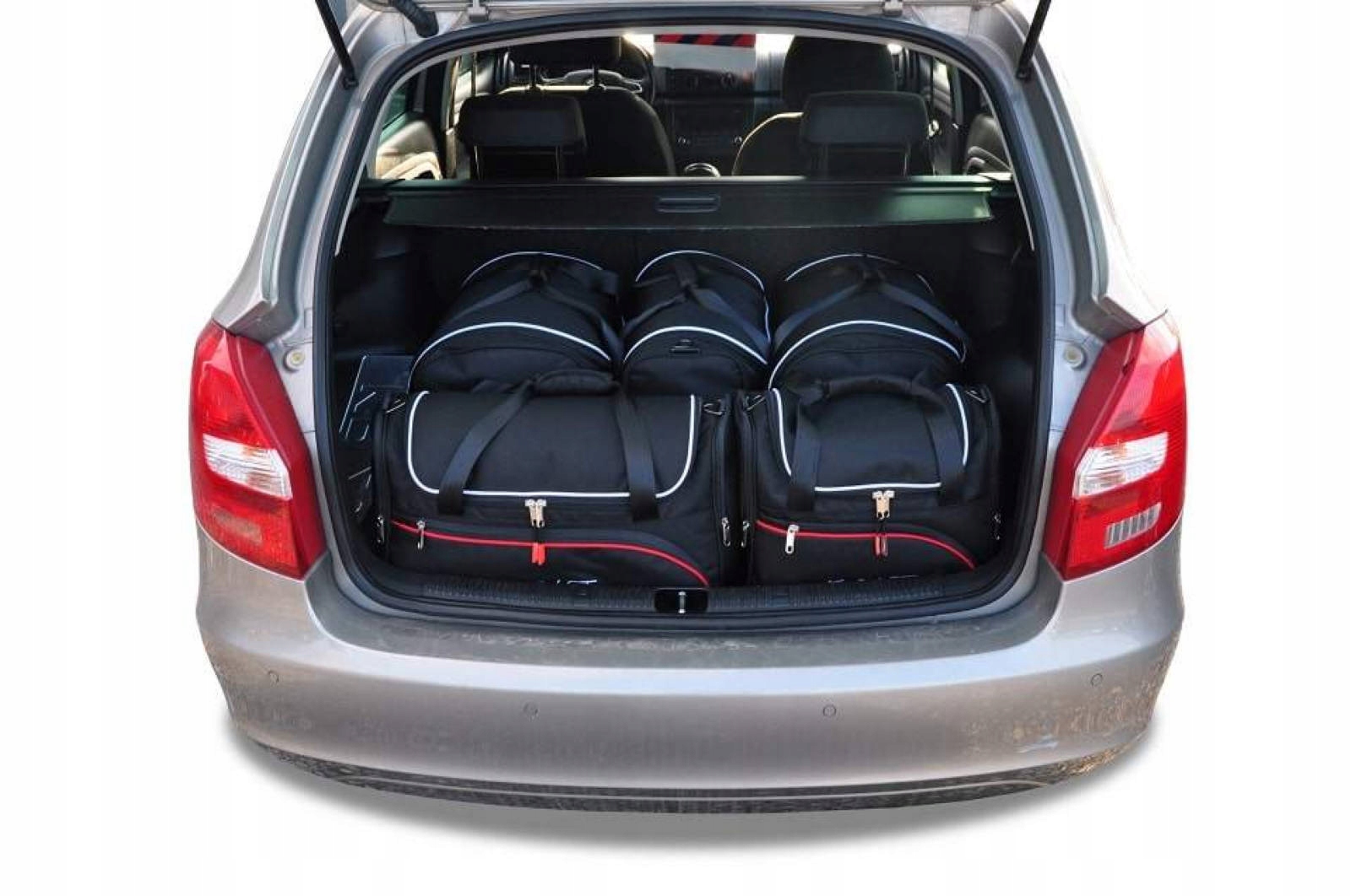 J&j Automotive Sada 5ks cestovných tašiek Aero pre Skoda Fabia Kombi 2007-