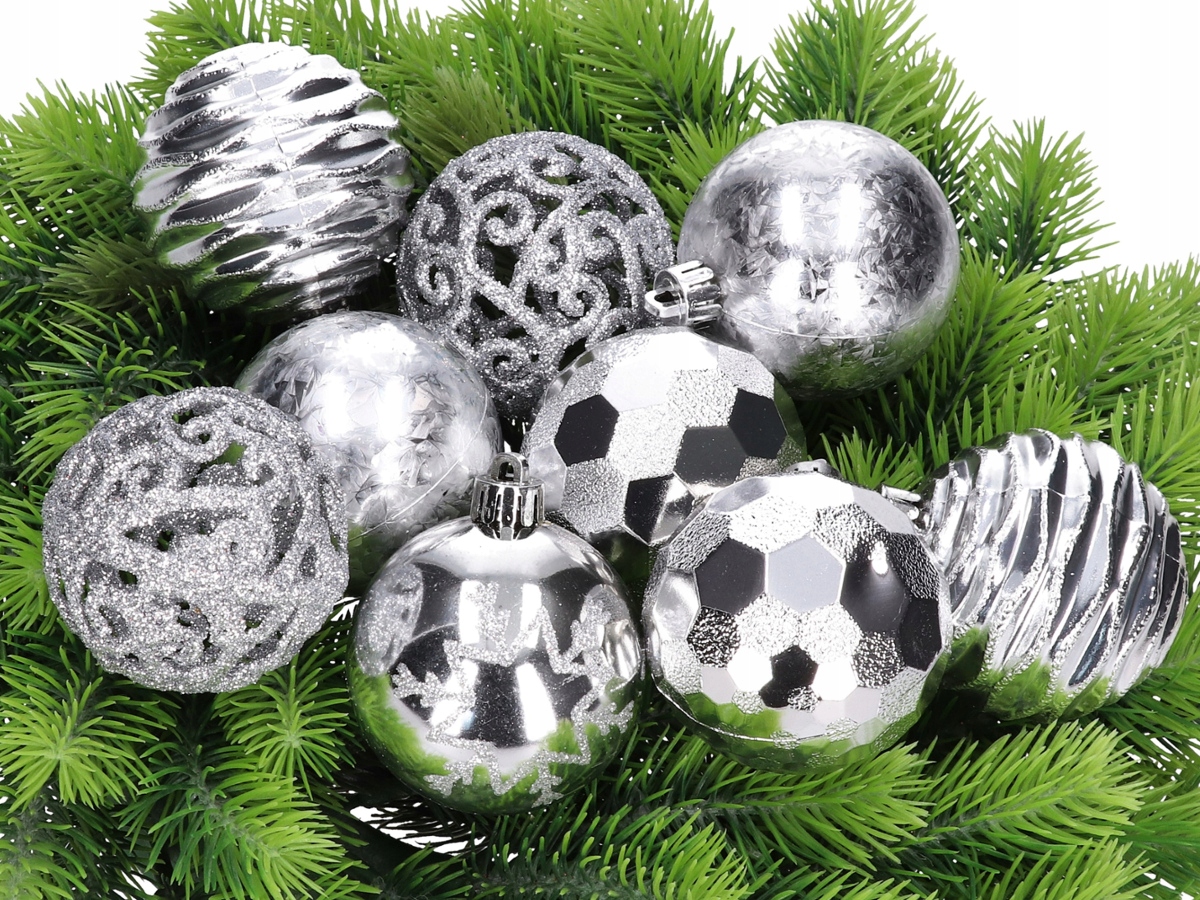 BOMBKI CHOINKOWE NA CHOINKĘ BOMBKA 6cm 16szt Marka Dekorstar