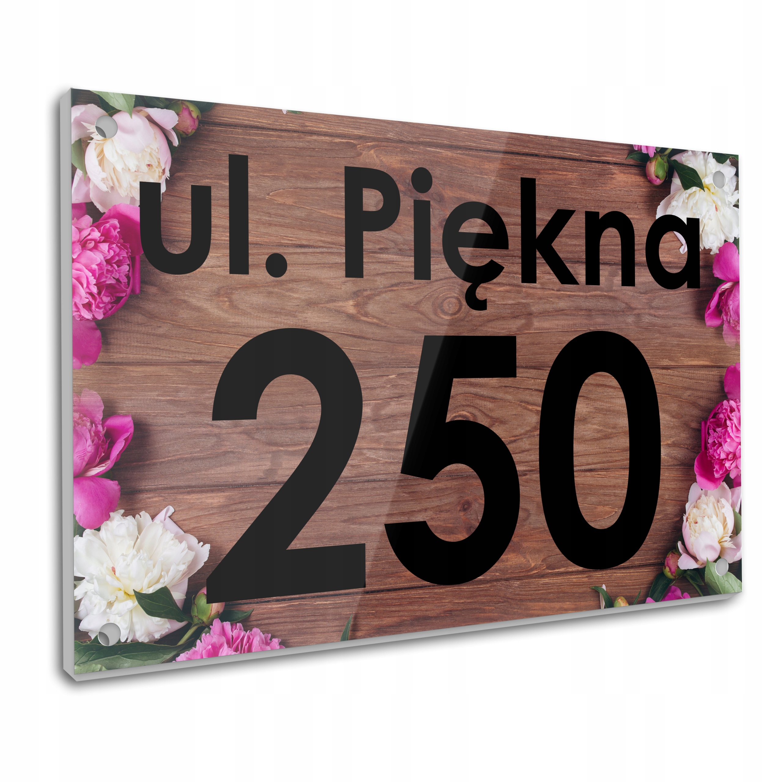 Tabliczka Tablica ADRESOWA Numer domu WZORY