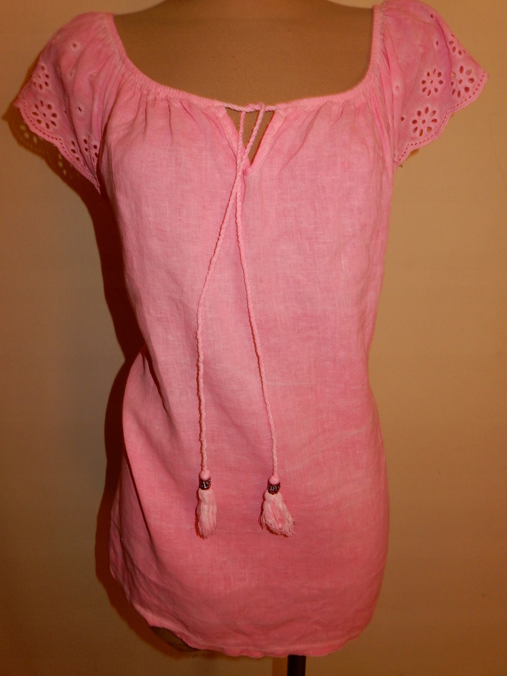 ZABAIONE letnia bluzka len bawełna r.M/L~falek18 16995012467 - Allegro.pl