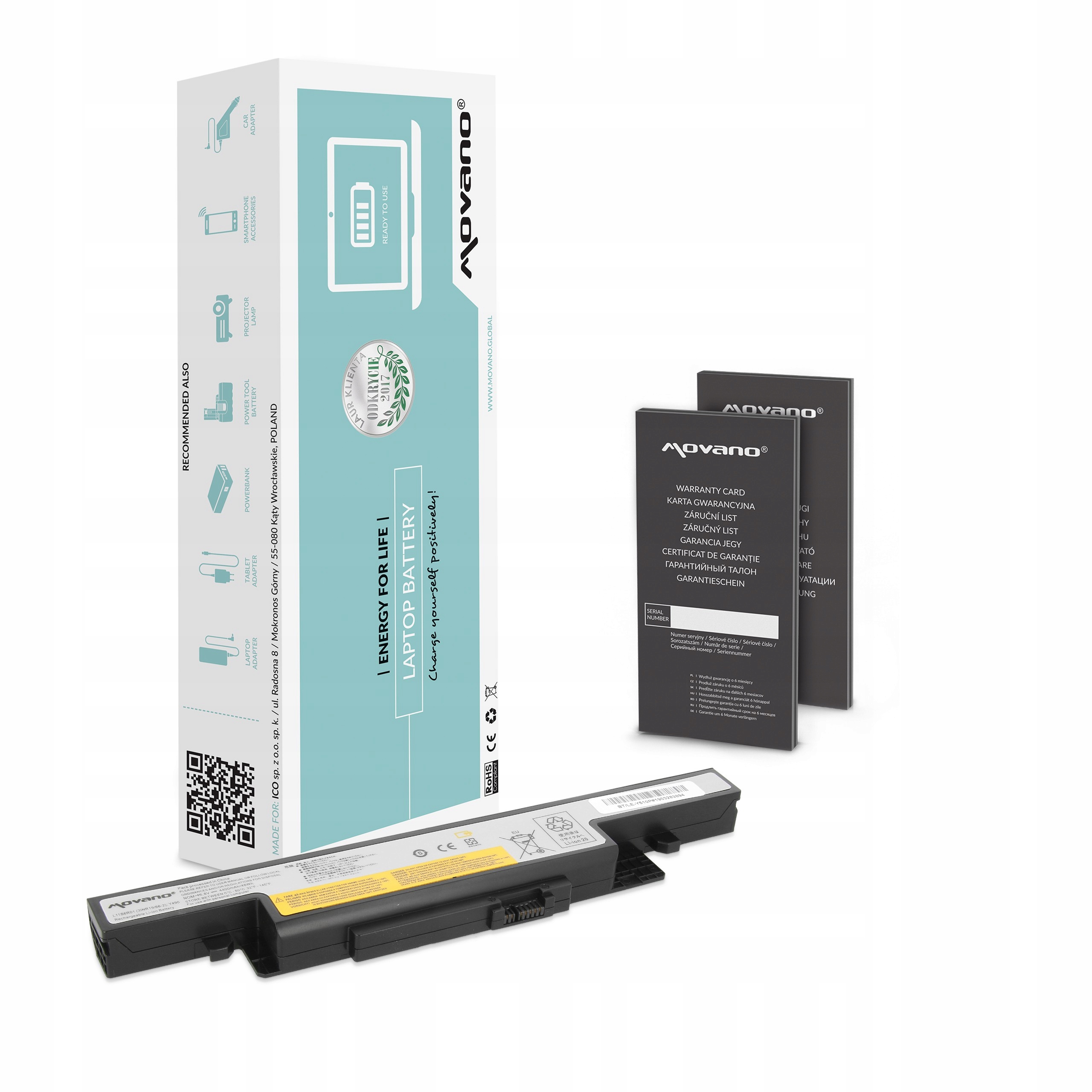 Baterie Movano pro Lenovo IdeaPad Y510p