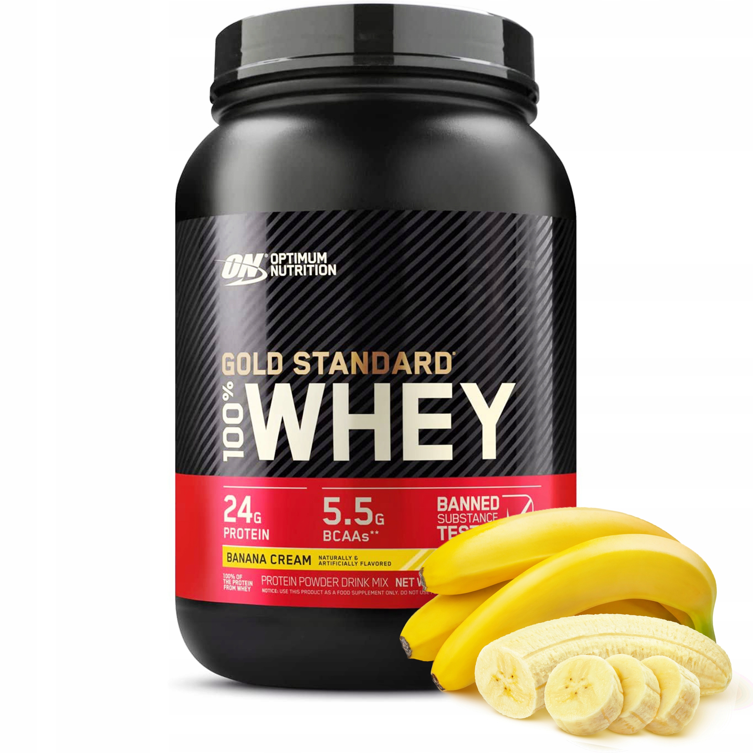 Optimum Nutrition Gold Standard 100% Whey 908g Banán (Protein)