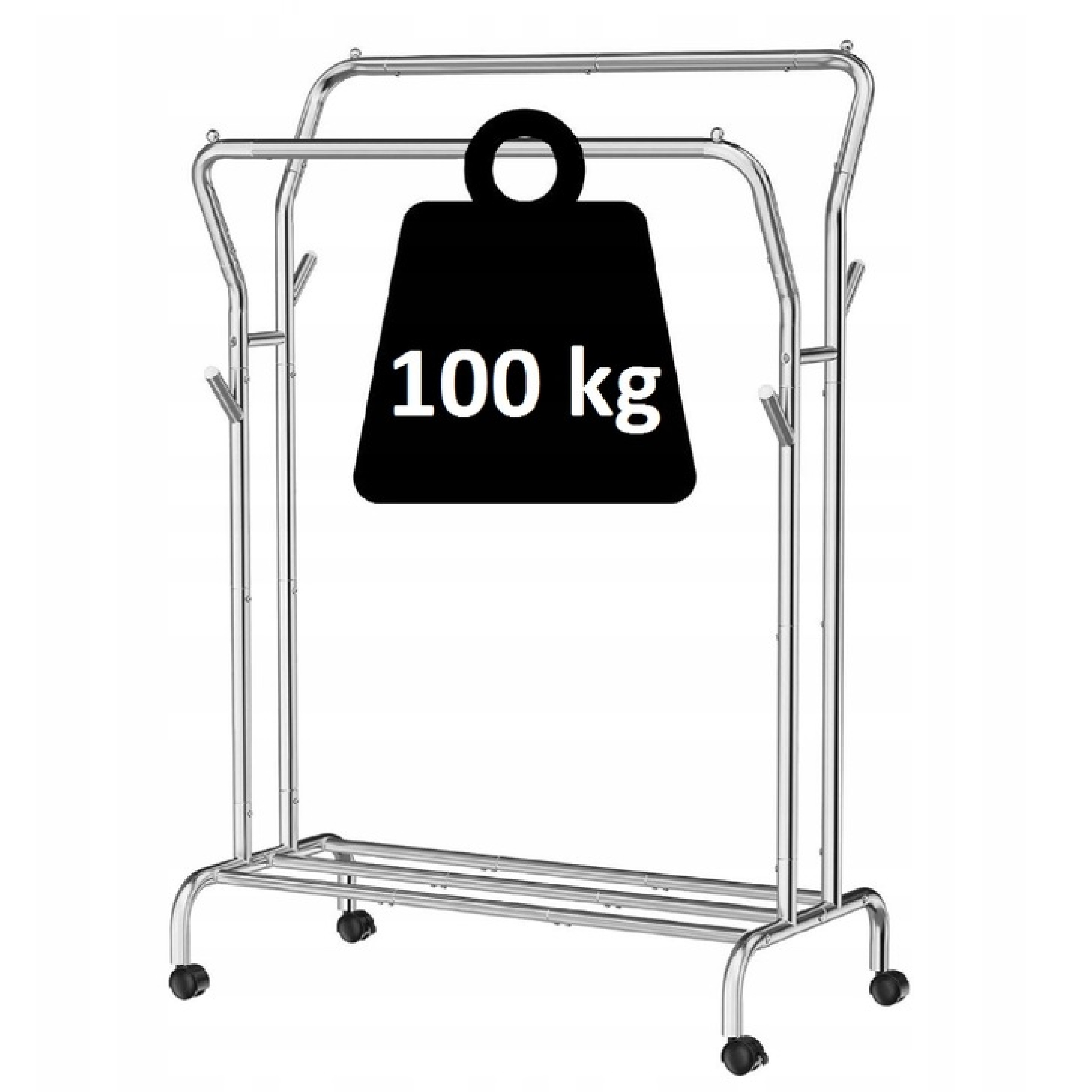 Stojanový Věšák Na Oblečení, Stojan Na Kola, Předsíň Velký, Stříbrný, Kovový