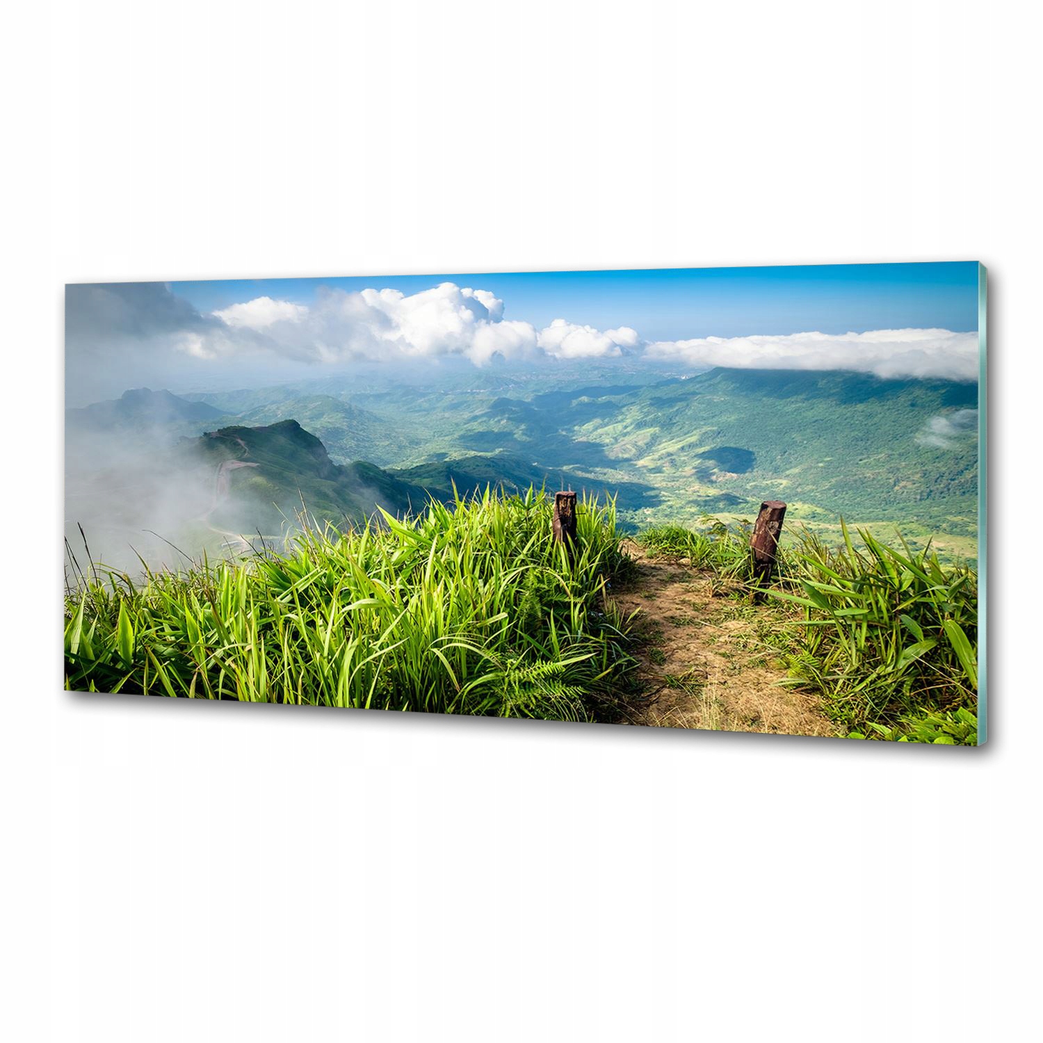 Panel do kuchyne Chodník na vrchole 125 x 50 cm Lepidlo