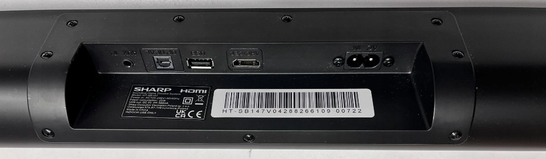 - USB HDMI HT-SB147 w 2.0 Soundbar 150W Opinie, czarny Sharp Bluetooth Sklep, Cena