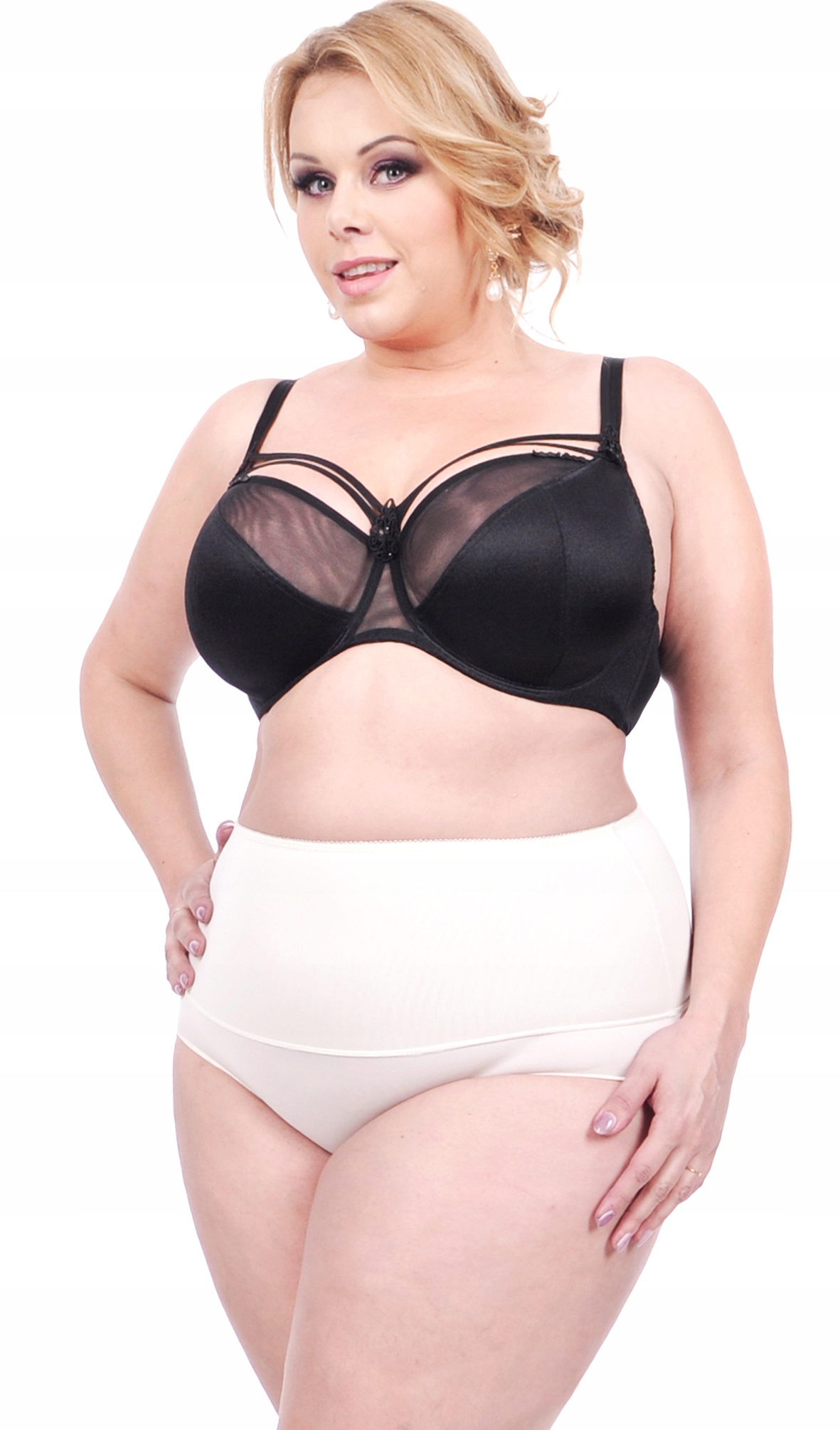 Orirose MAJTKI figi mocno WYSZCZUPLAJĄCE BRZUCH modelujące talię SIZE PLUS Model 0B483