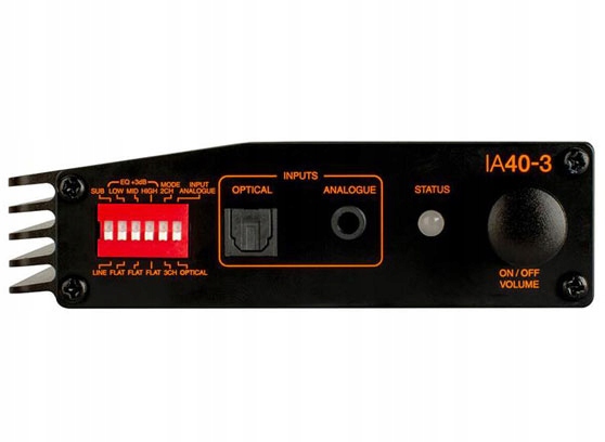 WZMACNIACZ INSTALACYJNY 3.1 MONITOR AUDIO IA40-3 Współczynnik sygnał/szum 84 dB