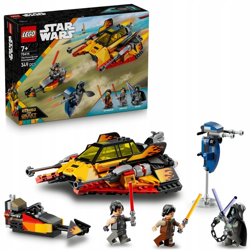 Lego Star Wars 75414 Sněžný spídr Force Burner