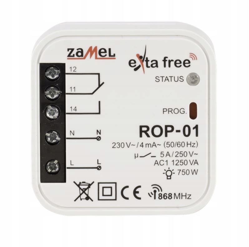 Radiowy Odbiornik Dopuszkowy 1-KANAŁOWY ROP-01