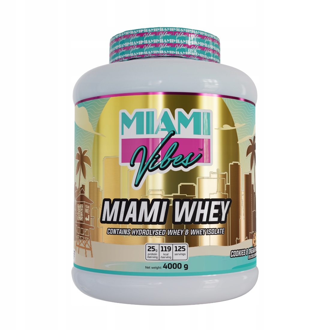 Miami Whey 4000g cookies cream