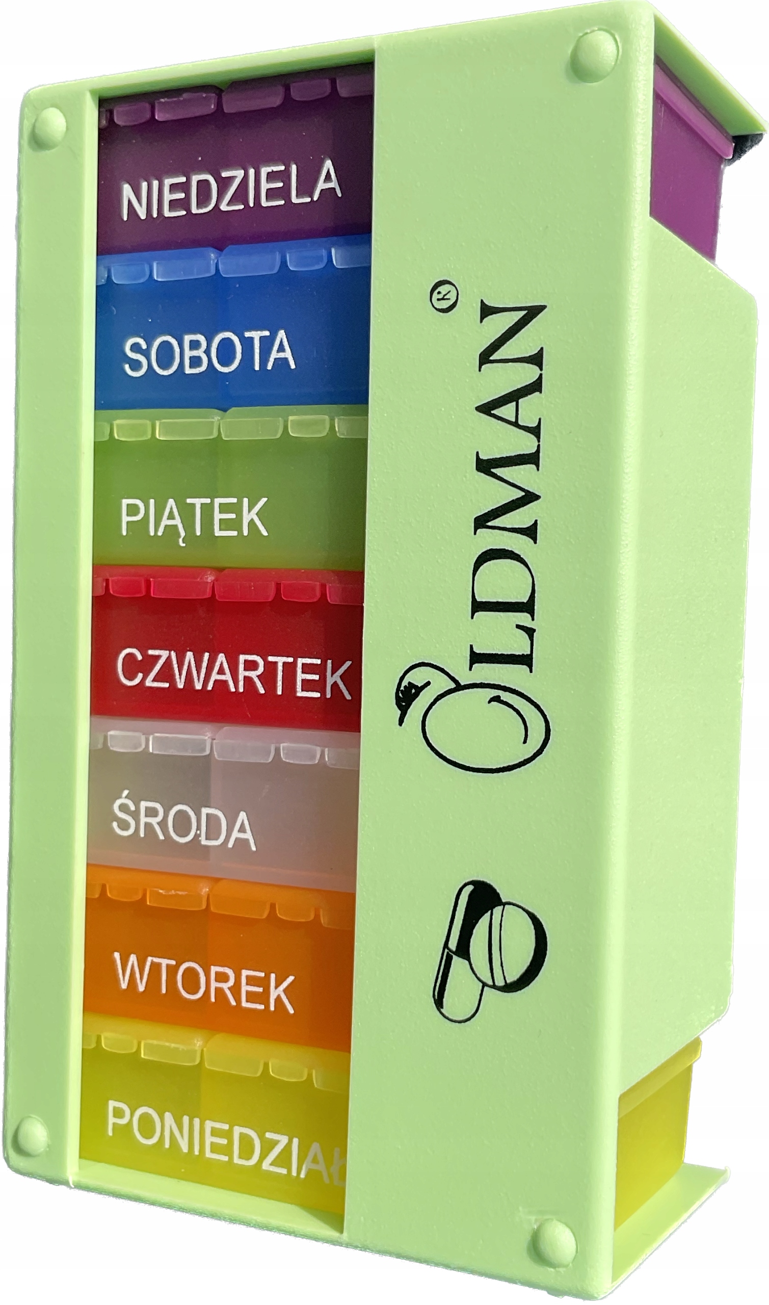 

Tygodniowy Pojemnik Na Leki Lekarstwa Organizer Tv