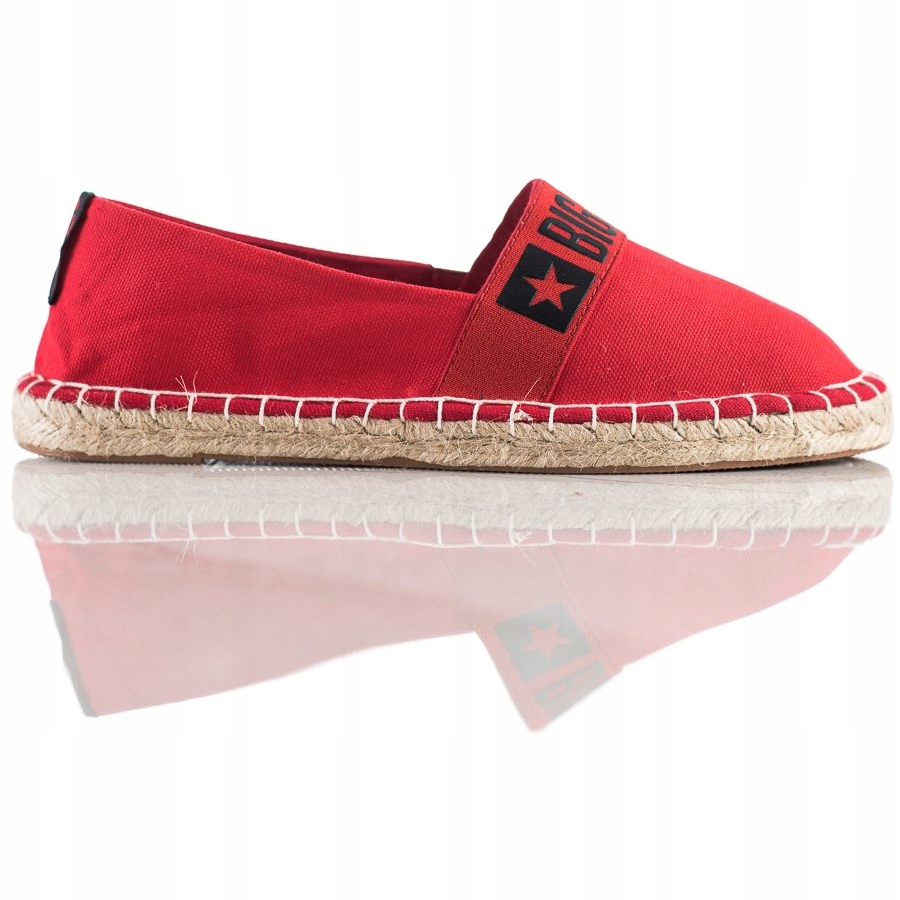 

Czerwone Tkanina Buty Kobiety Big Star r.38