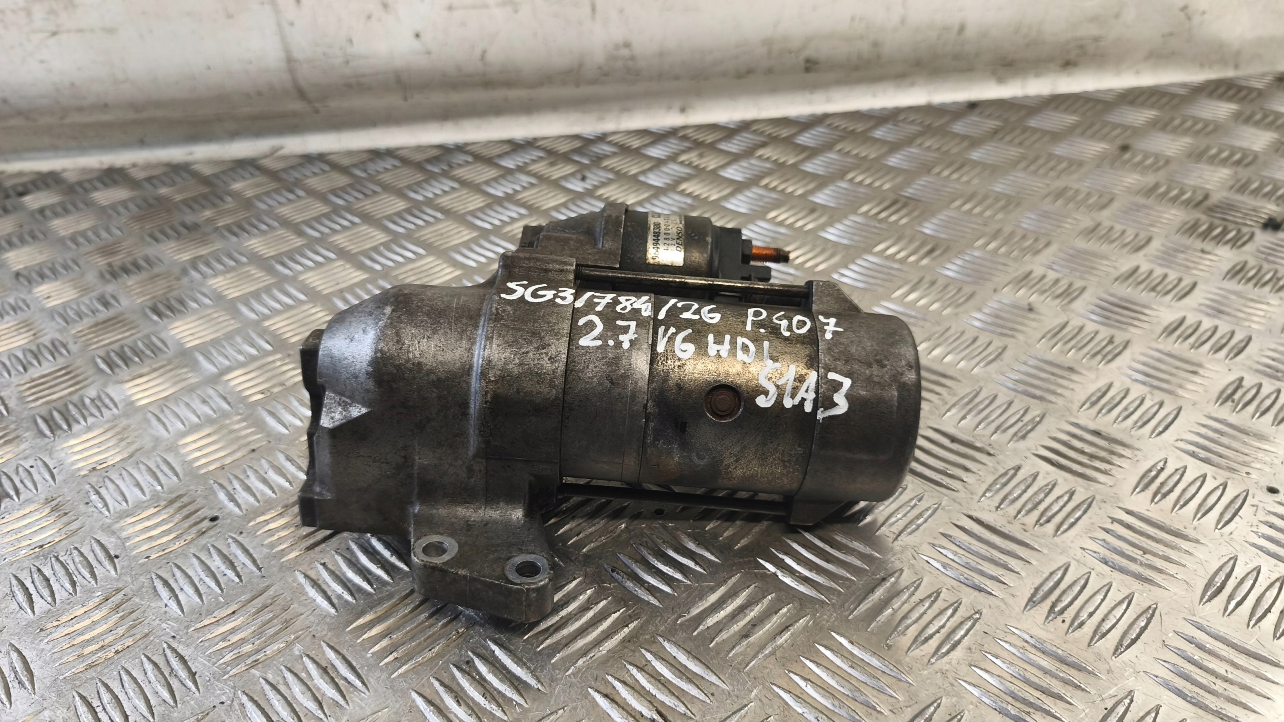 starter 9649448380 PEUGEOT 407 2.7HDI 2008r