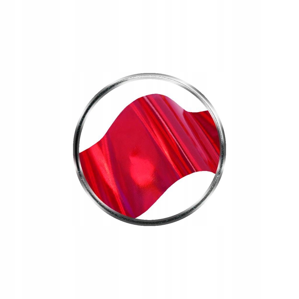 

Folia transferowa czerwona gładka Bass Cosmetics