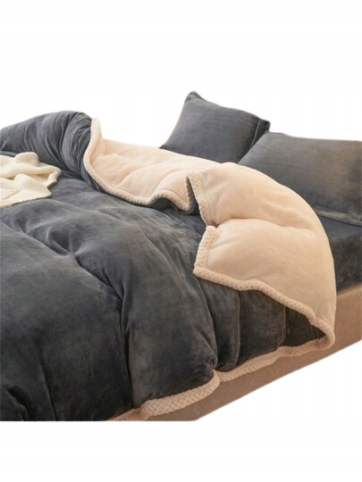 Shein Přikrývka Na Postel Šedá 220 cm x 240 cm