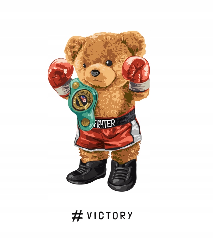 

Naprasowanka Miś Ralph Z Misiem Modna Odzież 40