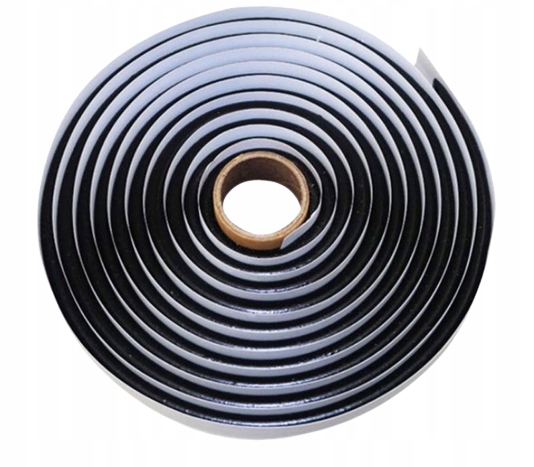 SZNUR BUTYLOWY 8mm 6m USZCZELKA BUTYL USZCZELNIACZ WSTĘGA BUTYLOWA czarny Rodzaj taśma dwustronna