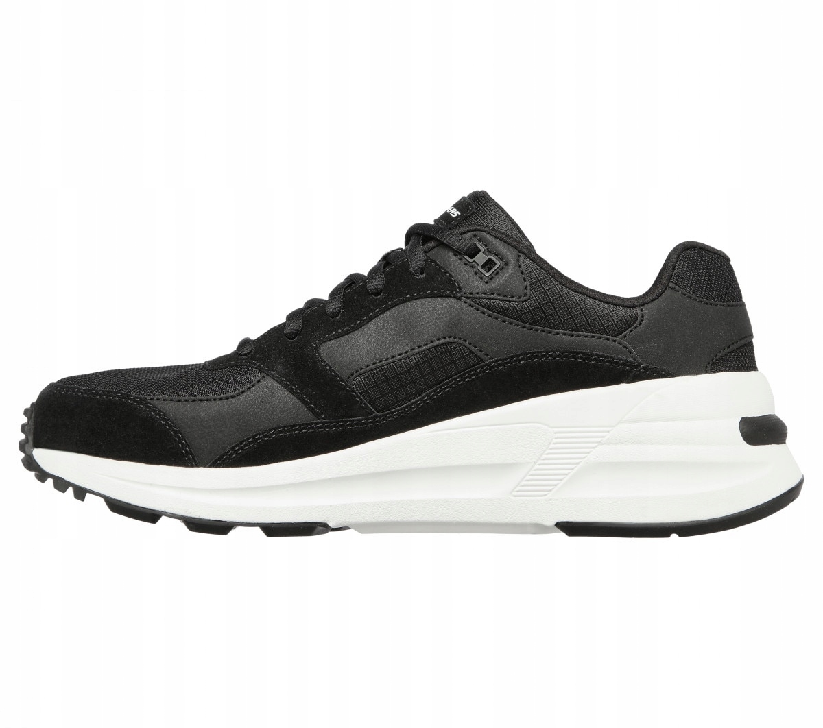 Męskie sneakersy SKECHERS GLOBAL JOGGER - czarne Rozmiar 44
