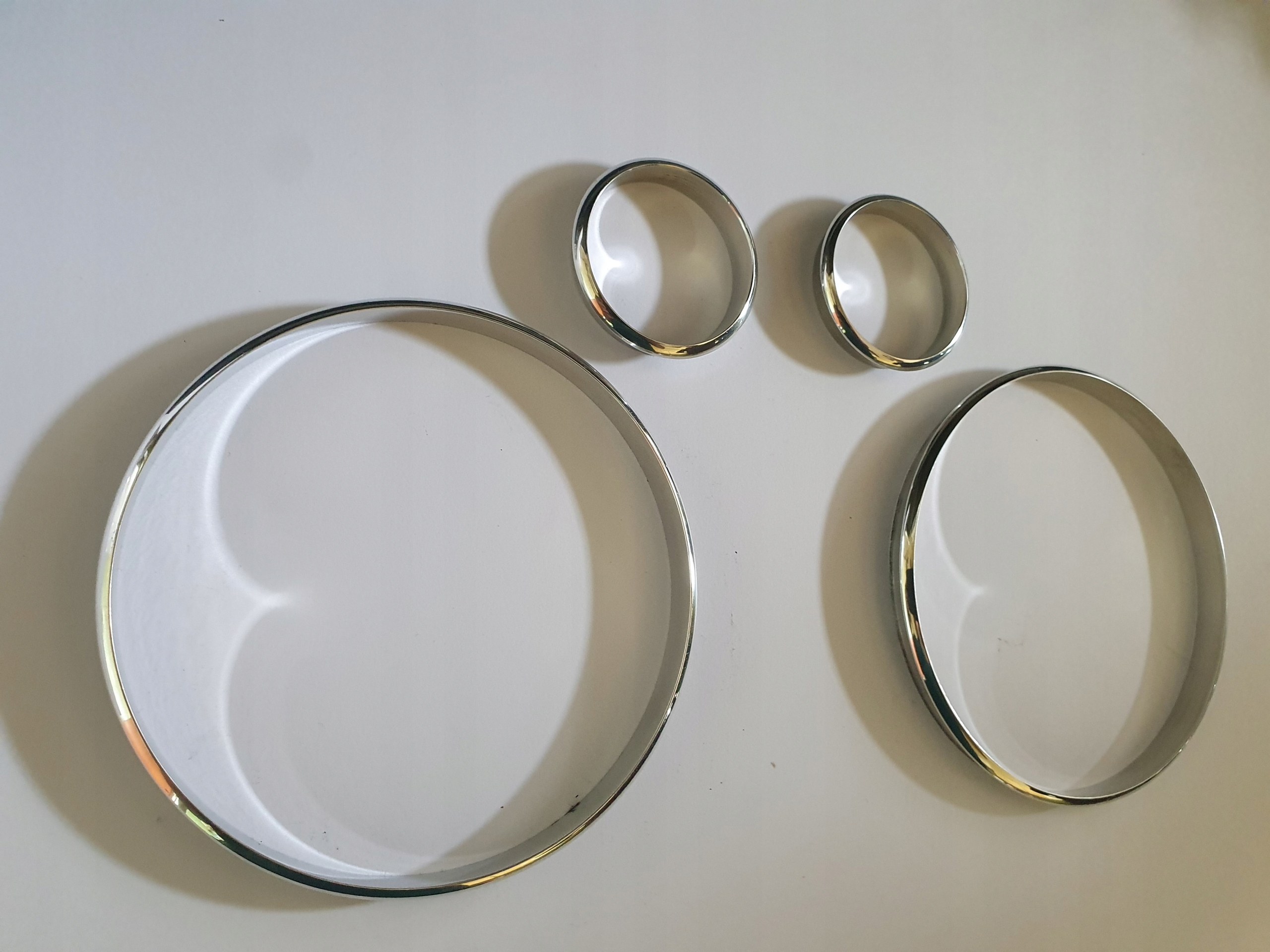 Aluminiowe ramki do licznika Seat Toledo II