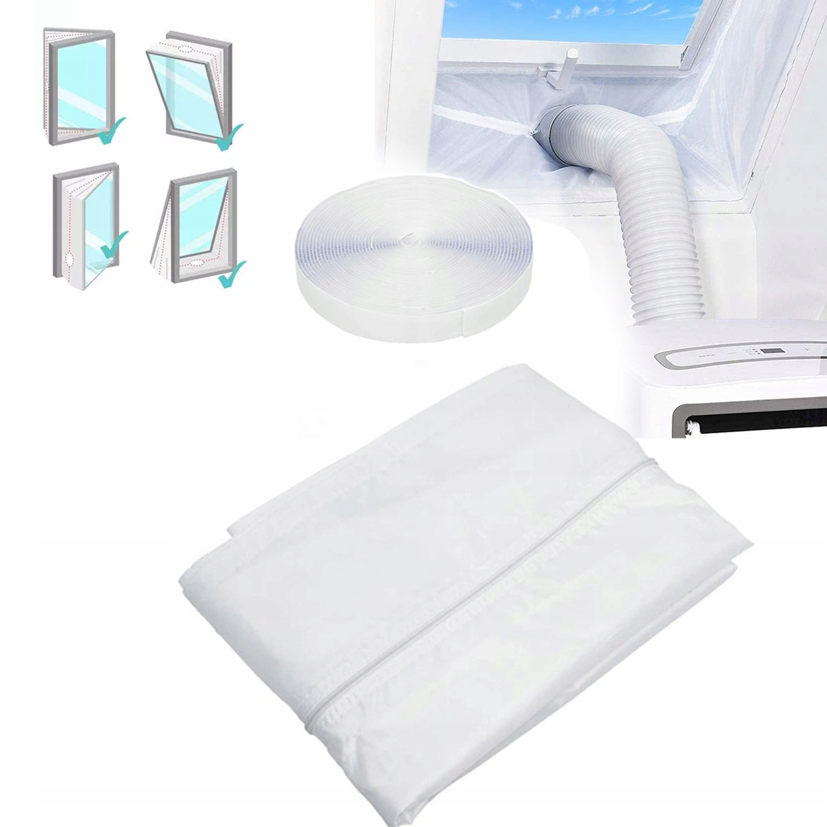 Uszczelka Okna Do Klimatyzacji Przenośnej Monoblok Uszczelka Klimatyzacji