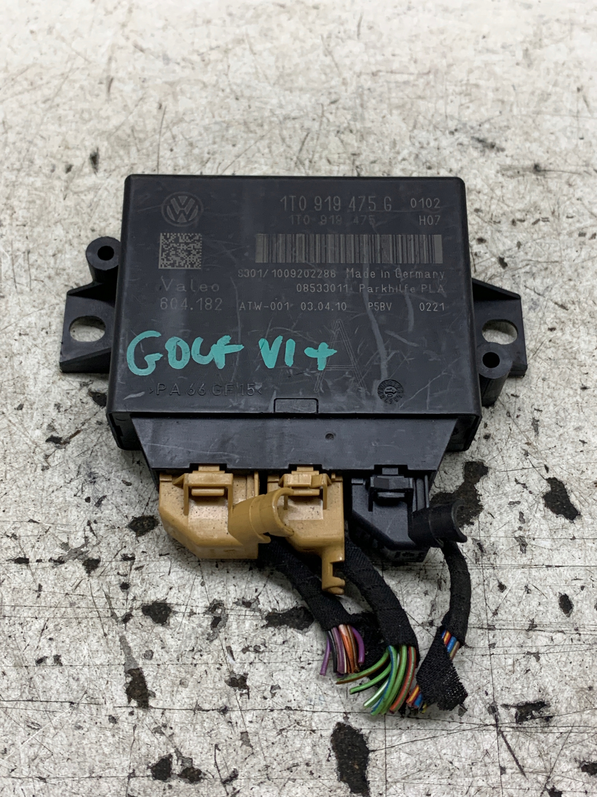 Module Unité de contrôle PDC 1T0919475G VW