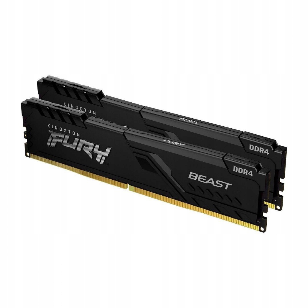 Pamäť DDR4 Kingston Fury Beast 16GB (2x8GB) 3200MHz CL16 1,35V čierna