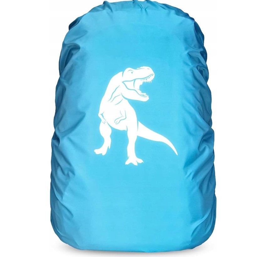 Osłona odblaskowa przeciwdeszczowa plecaka 45l wodoodporna ochrona plecaka