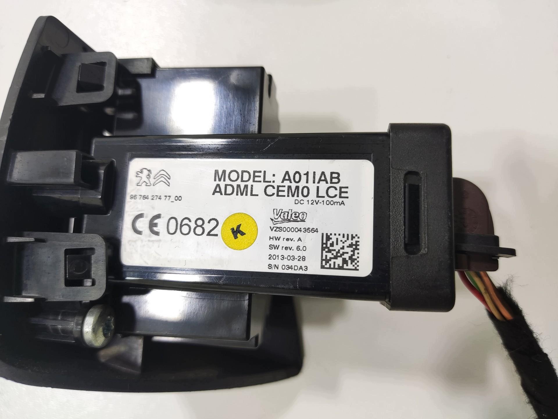ignition key PILOT CITROEN DS5 2011-2015 9676427477