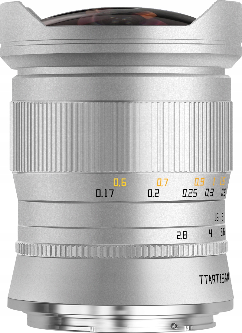 TTArtisan 11 mm F2.8 Fisheye Nikon Z stříbrný