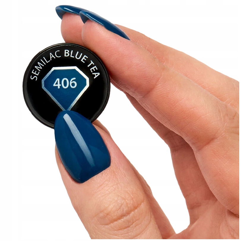 

Semilac 406 Blue Tea Uv Led Lakier Hybrydowy 7ml