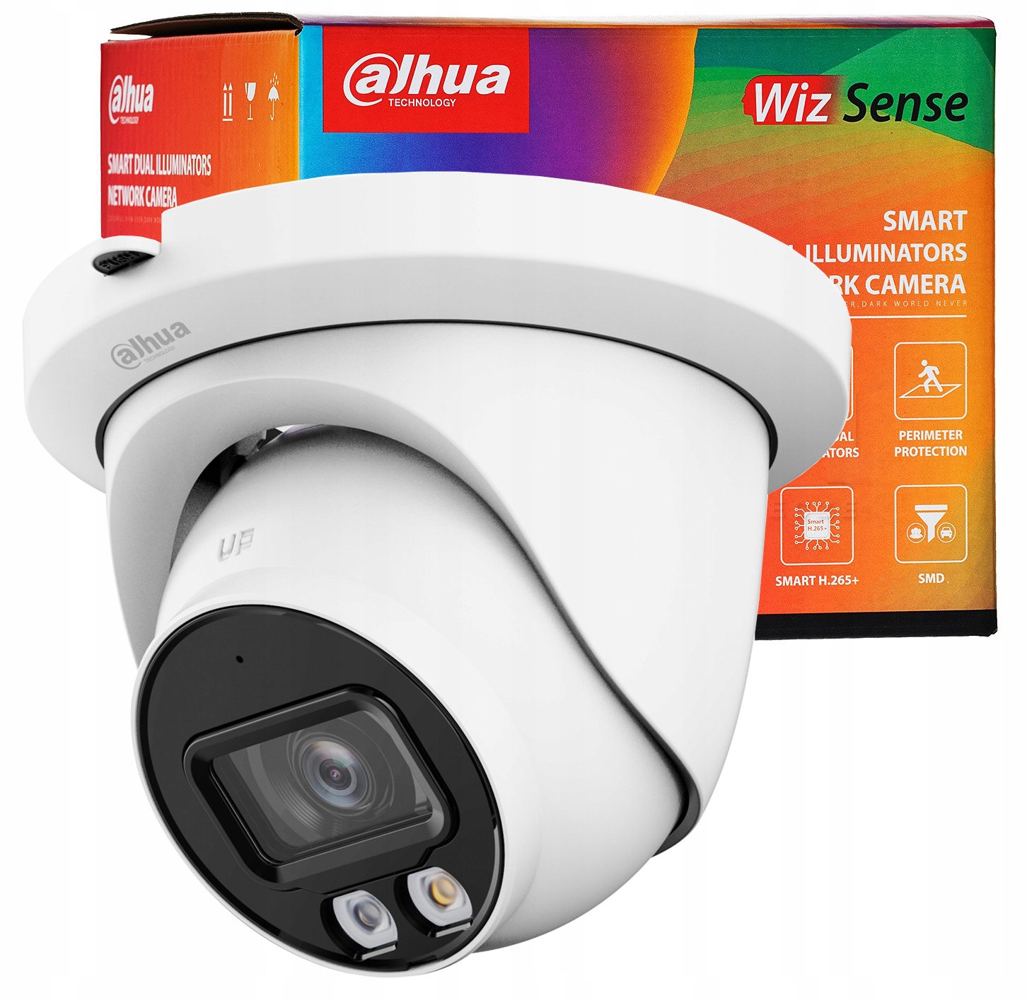 Ip kamera Dahua 4K 8Mpx IPC-HDW2849TM-S-IL-0280B Dual Light Wizsense