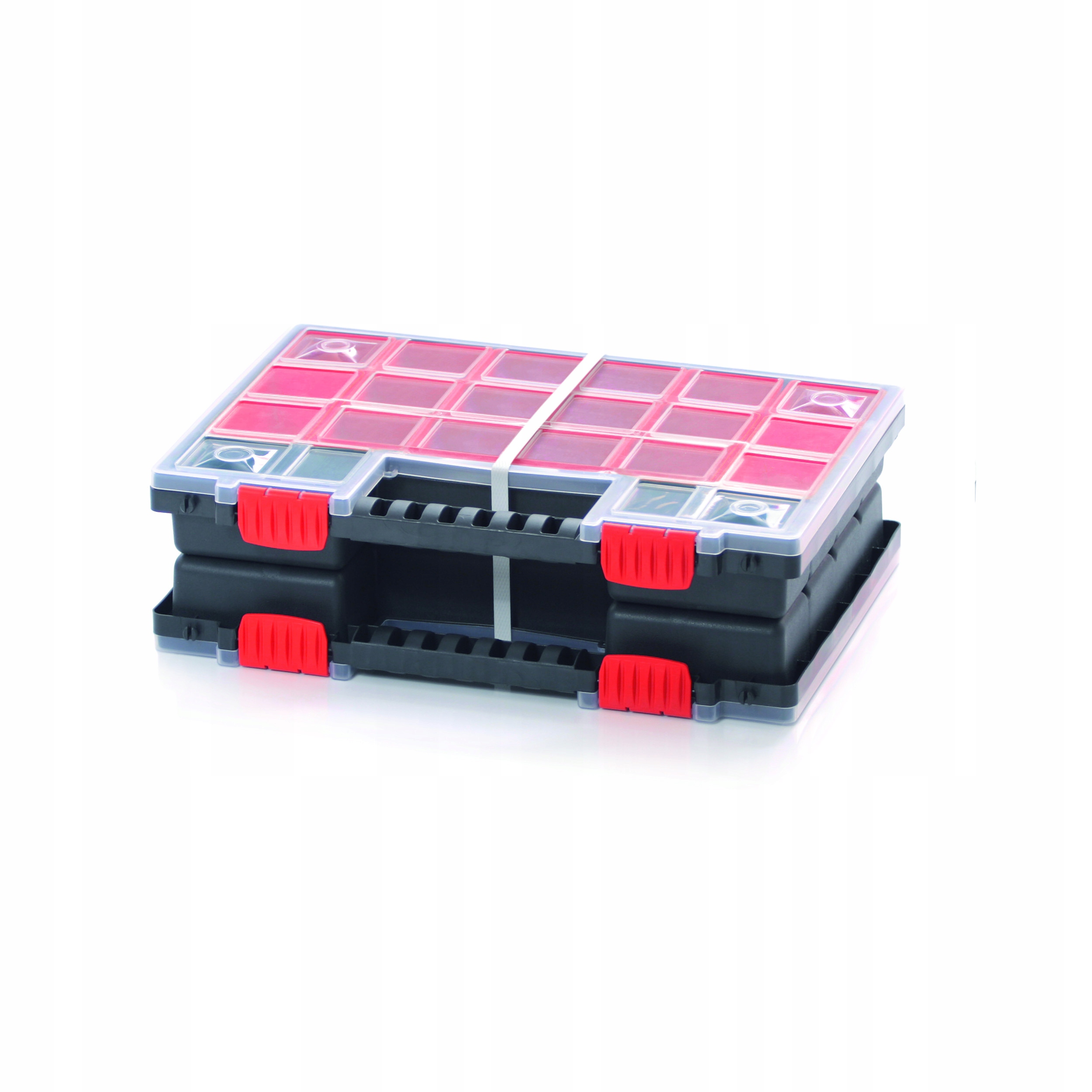 

Organizer podwójny pudełko przegródki 34,5x25x10