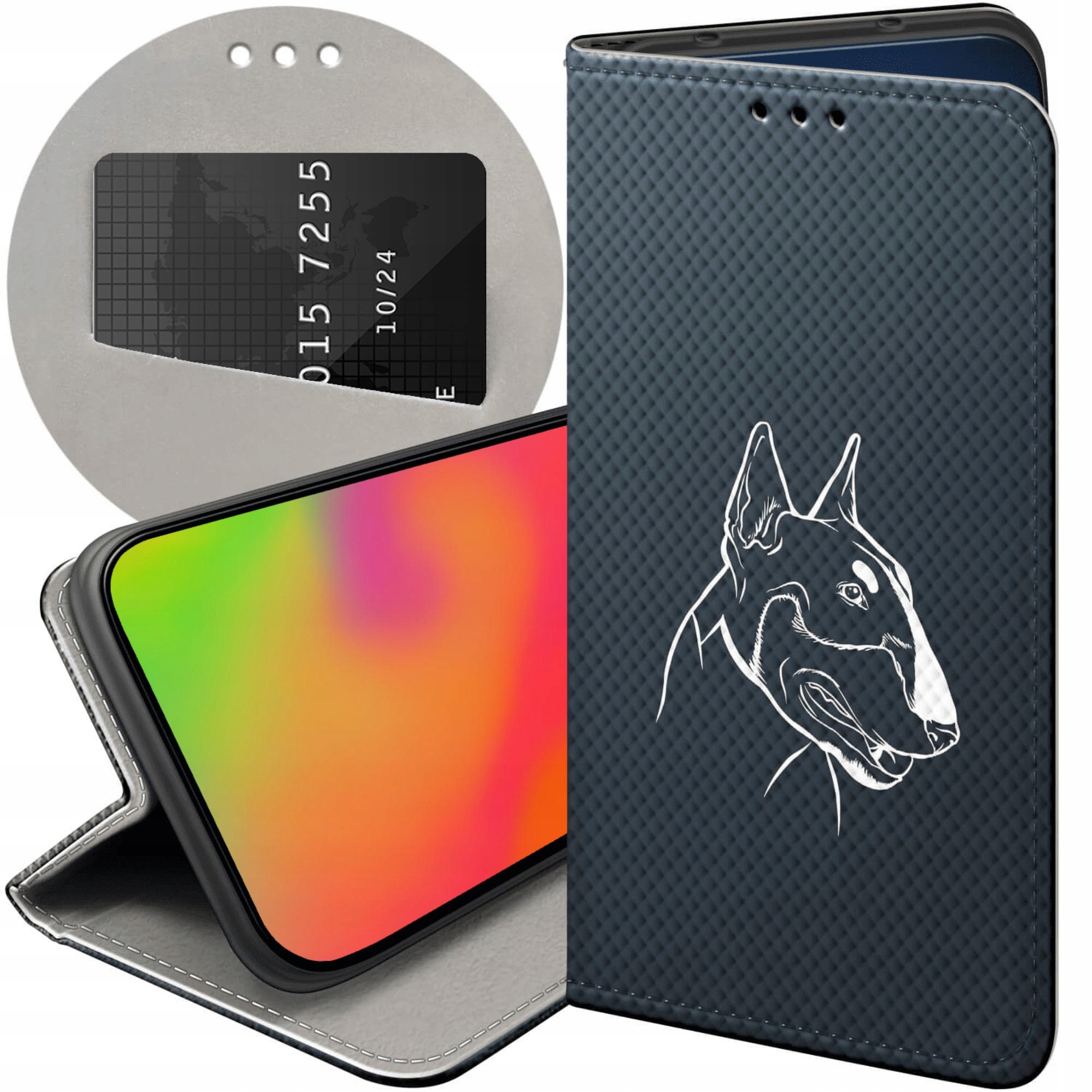 Etui Z Klapką Do Samsung Galaxy S24 Fe Męskie Facet Wąsy Futerał Case